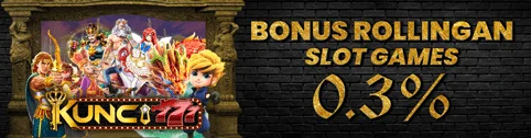 BONUS HARIAN SLOT GAMES 0.3%