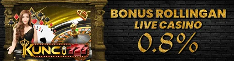 BONUS HARIAN LIVE CASINO 0.8%